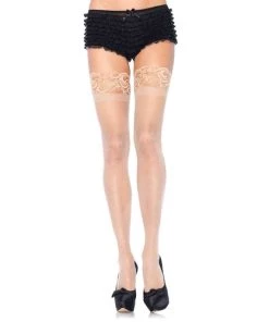 Leg Avenue Stay Up Sheer Thigh Highs