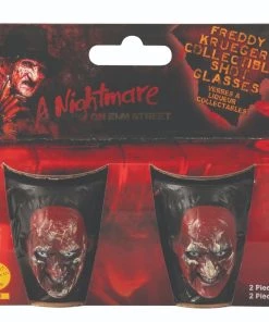 Rubies Nightmare On Elm Street Freddy Krueger Drinking Party Shot Glasses, Set Of 2
