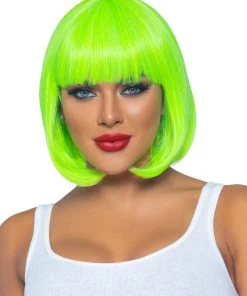 Leg Avenue 12" Neon Short Bob Wig Wigs