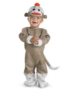 Disguise Sock Monkey Costume, 12-18 Months