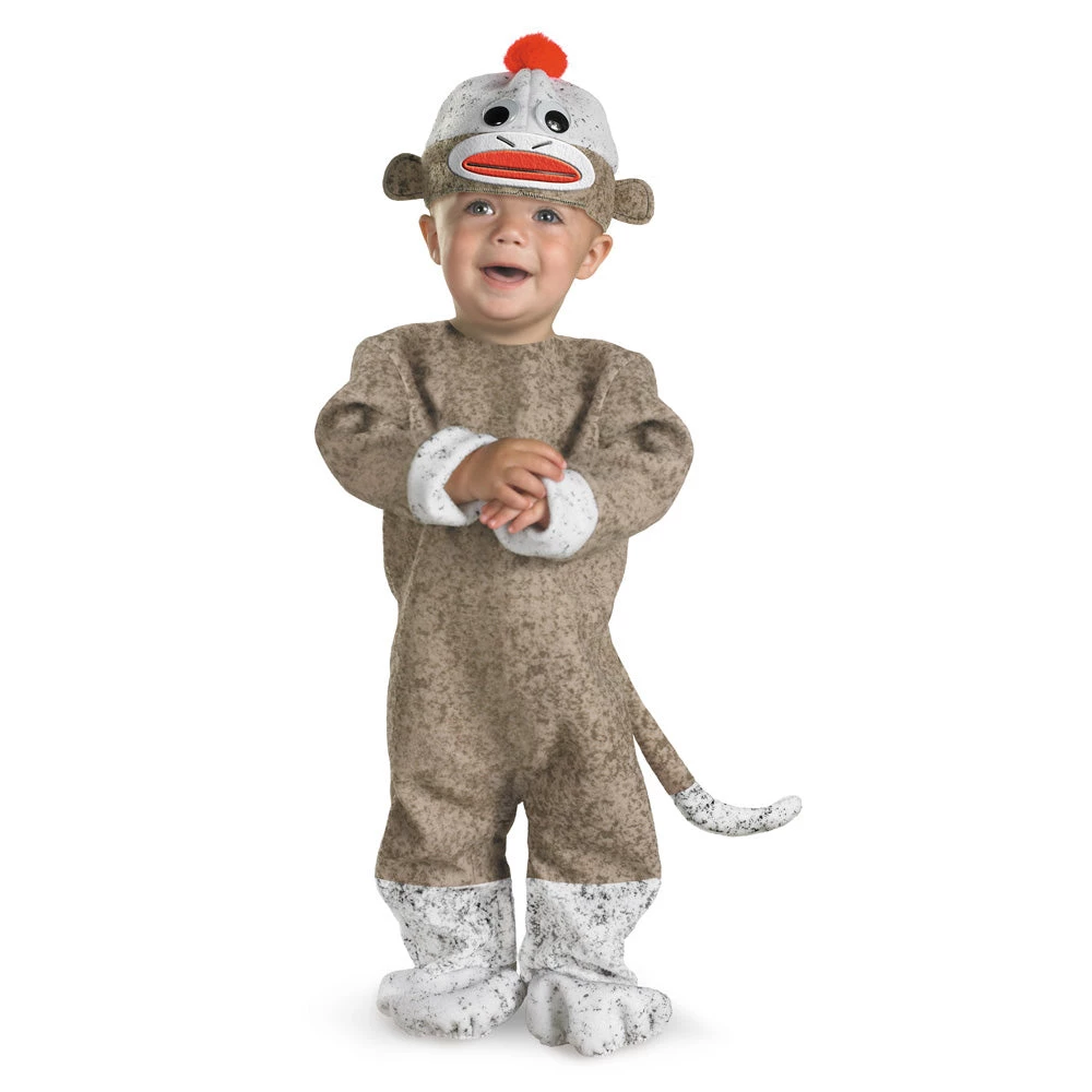 Disguise Sock Monkey Costume, 12-18 Months 3 Disguise Sock Monkey Costume, 12-18 Months