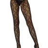 Leg Avenue Flower Daisy Chain Tights Net & Lace Tights 2 Leg Avenue Flower Daisy Chain Tights Net & Lace Tights