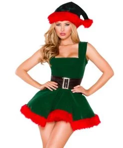 Roma 1pc Head Elf Costume Holiday