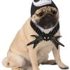 Rubies Holiday Pet Costumes Jack Skellington Pet Collar And Headpiece 1 Rubies Holiday Pet Costumes Jack Skellington Pet Collar And Headpiece