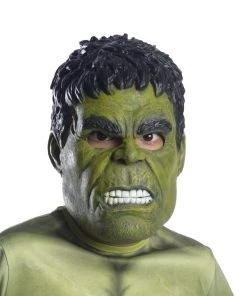 Rubies Kids Avengers: Endgame Hulk 3/4 Mask Face Mask