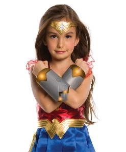 Rubies Weapons Props And Kits Kids Wonder Woman Light Up Gauntlets – Wonder Woman 1984