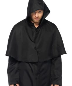 Leg Avenue Hooded Button Front Cloak Warlock & Vampire