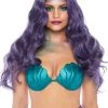 Leg Avenue 29" Mermaid Wavy Long Center Part Wig