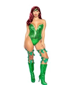 Roma 2 PC Poison Ivy Costume Fairytale & Fanasty