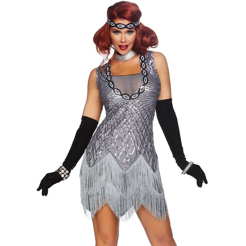 Leg Avenue 2 PC Roaring Roxy Costume 3 Leg Avenue 2 PC Roaring Roxy Costume