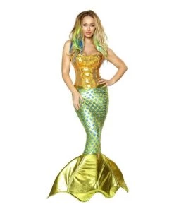 Roma 2pc Siren Of The Sea Mermaid Costume