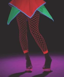 Rubies Legging Footless Tights And More Alien Raver Fishnet Leggings