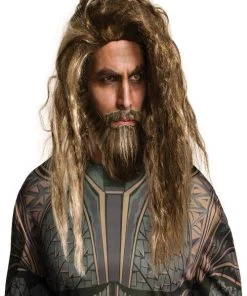 Rubies Adult Aquaman Movie Aquaman Beard And Wig Set