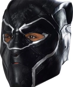 Rubies Face Mask Kids Black Panther (Movie) 3/4 Vinyl Mask