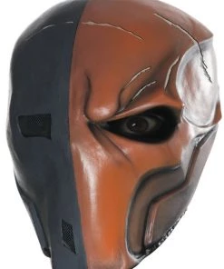Rubies Face Mask Rubie's Costume Men's Arkham City Death Stroke 3/4 Vinyl Mask
