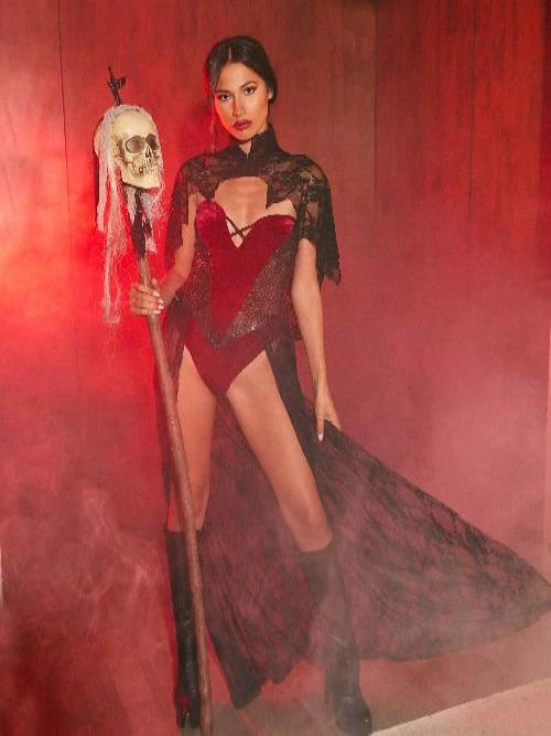 Roma Best Selling Products Vampy Vixen Costume 5 Roma Best Selling Products Vampy Vixen Costume