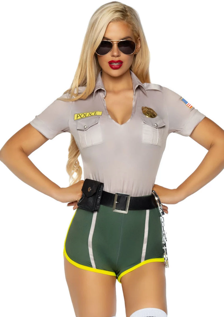 Legavenue 4 PC Hot Cop Costume 4 Legavenue 4 PC Hot Cop Costume