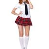 Leg Avenue 4 PC Private School Sweetie Costume