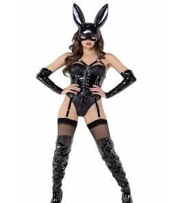 Roma Playboy Collections 4pc Playboy Dominatrix Costume