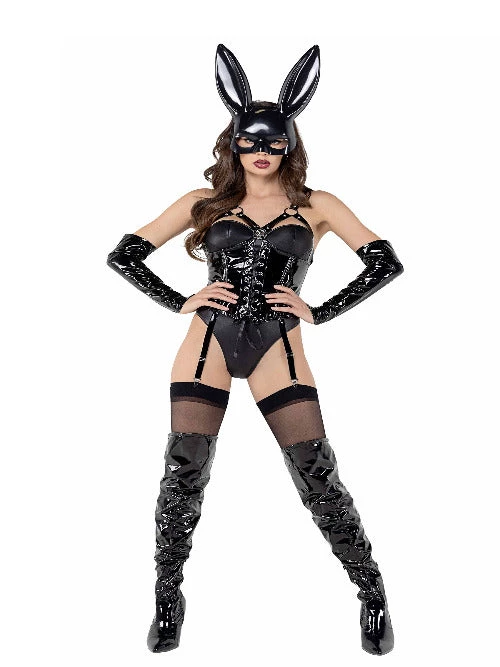 Roma Playboy Collections 4pc Playboy Dominatrix Costume 3 Roma Playboy Collections 4pc Playboy Dominatrix Costume