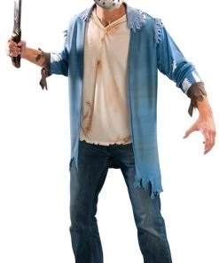 Rubies Mens Licensed Costumes Adult Jason Jacket Blister Kit