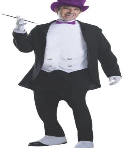 Rubies Rubie's Costume Men's Batman Classic TV Series Deluxe Adult Penguin Costume Mens Licensed Costumes