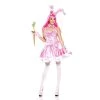 Music Legs Animals 5 PC Bunny Babe Womens Costume