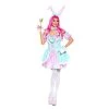 Music Legs 5 PC Bunny Beauty Costume Animals