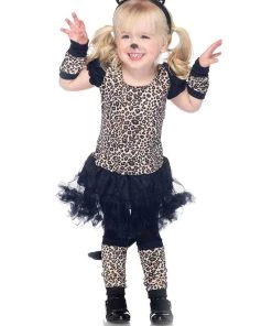 Leg Avenue Children Animal Costumes 5 PC Little Leopard Girls Costume