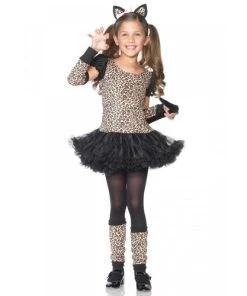 Leg Avenue Children Animal Costumes 5 PC Little Leopard Girls Costume