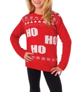 Rubies Kids Ho Ho Ho Christmas Sweater
