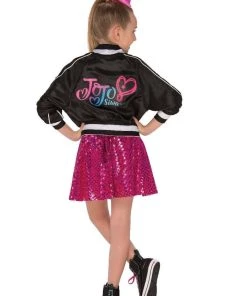 Rubies Rubie's JoJo Siwa Bomber Jacket With Skirt And Bow, Kids Licensed Costumes