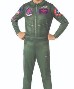 Rubies Kids Licensed Costumes Kids Top Gun Jumpsuit Costume