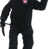Rubies Mens Licensed Costumes Rubie's Adult Black Panther Mascot Costume
