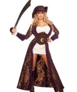 Roma 6pc Decadent Pirate Diva Ladies Pirates
