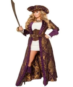 Roma 6pc Decadent Pirate Diva Ladies Pirates