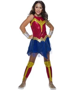 Rubies Kids Licensed Costumes Kids Wonder Woman Deluxe Costume Wonder Woman 1984