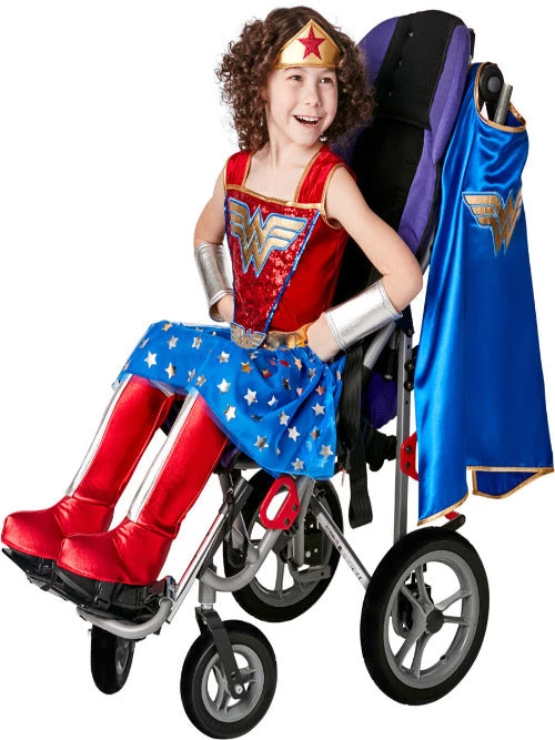 Rubies WWM- Wonder Woman Adaptive Chi Kids Licensed Costumes 3 Rubies WWM- Wonder Woman Adaptive Chi Kids Licensed Costumes