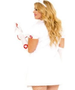 Music Legs Sexy RN On Duty Women Costume