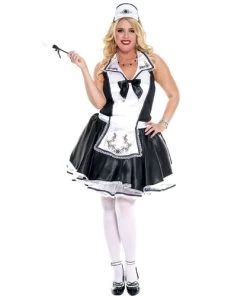 Music Legs Maids Elegant French Maid Costume