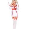 Music Legs Military & Uniforms Sexy Caged Nurse Women Costume