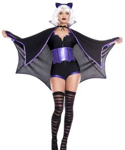 Music Legs Animals Gothic Bat Costume