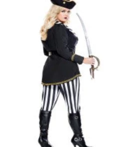 Music Legs High Seas Captain Women Costume Ladies Pirates