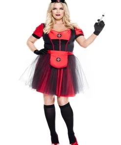 Music Legs Plus Size Night Nurse Women Costume Military & Uniforms