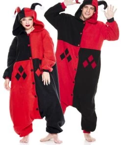Music Legs Innocent Jester Couple Costume
