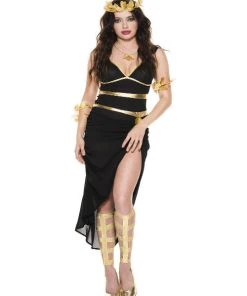 Music Legs Warriors & Goddness Heavenly Dark Goddess Women Costume