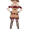Music Legs Witches Vampire And Devils Living Scare Crow Women Costume