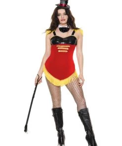 Music Legs Circus & Clowns Ring Leader Women Costume