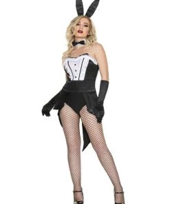 Music Legs Ladies Tuxedo Madame Bunny Teddy Costume Set
