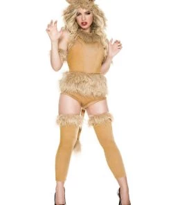 Music Legs Jungle Lioness Costume